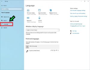 パソコンの表示言語を英語から日本語に切り替える方法【Windows10】